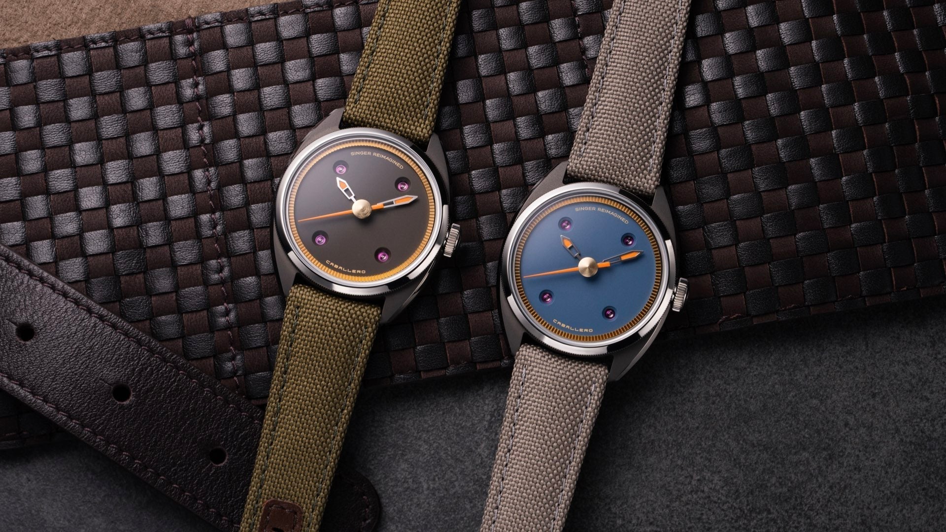 First Look at the Singer Reimagined Caballero Titanium Avio Blue