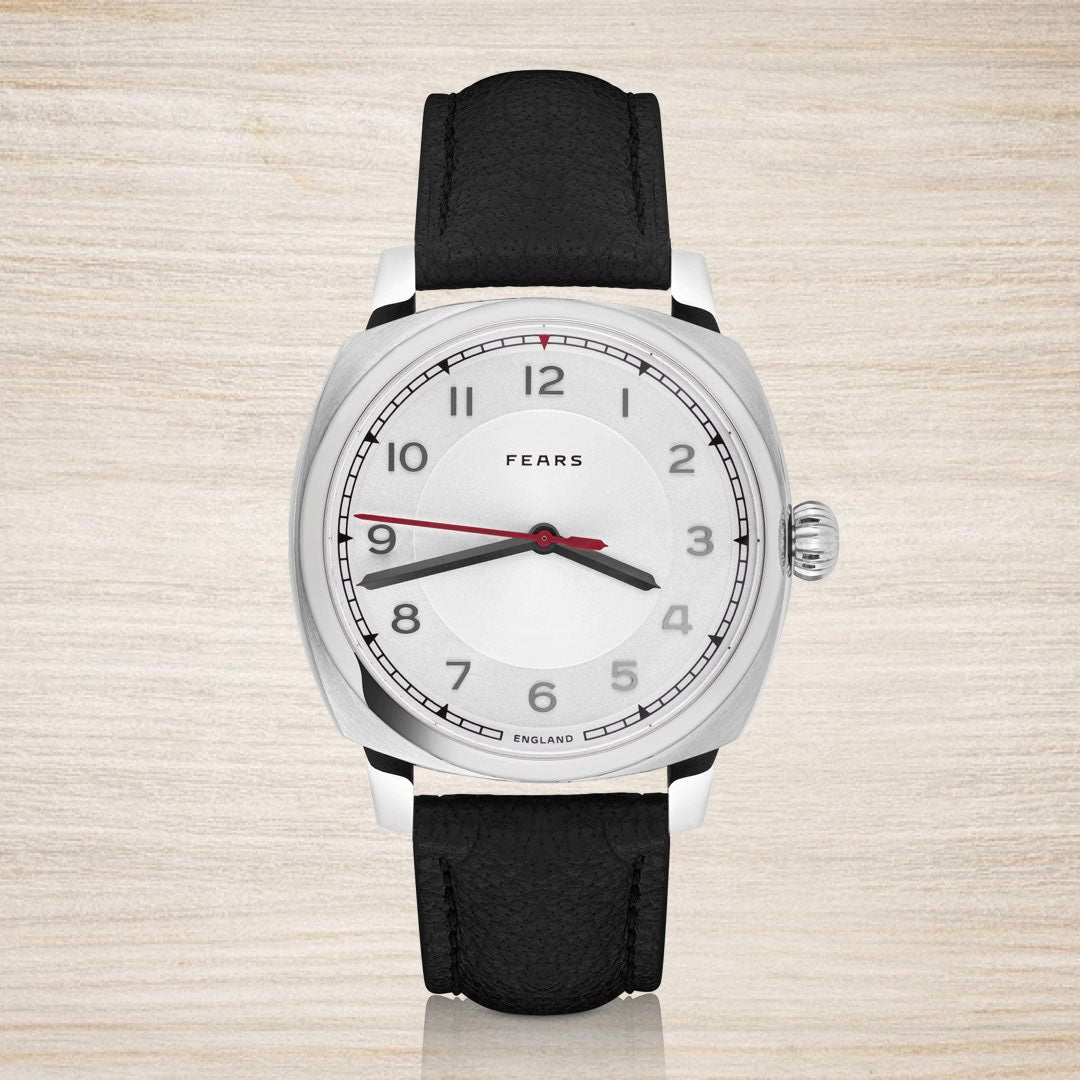 Fears Brunswick 40 Opaline White Dial (In Stock - Ships Now)