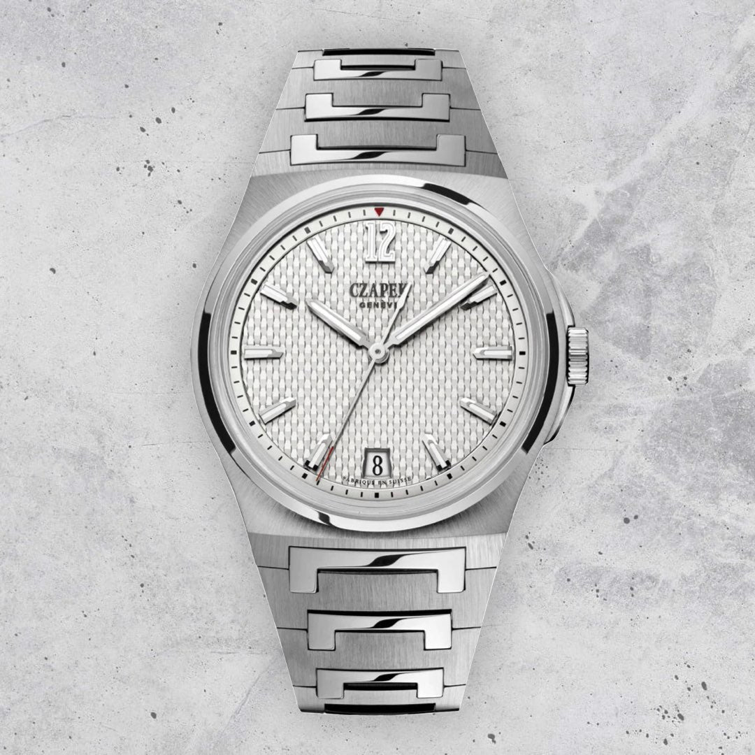 Czapek Antarctique Passage de Drake Ice White 40.5mm (Pre-order)