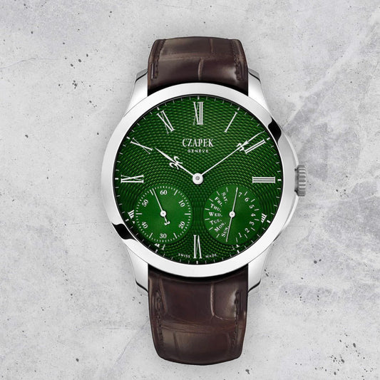 Czapek Quai des Bergues Emerald Green L (Pre-Order)