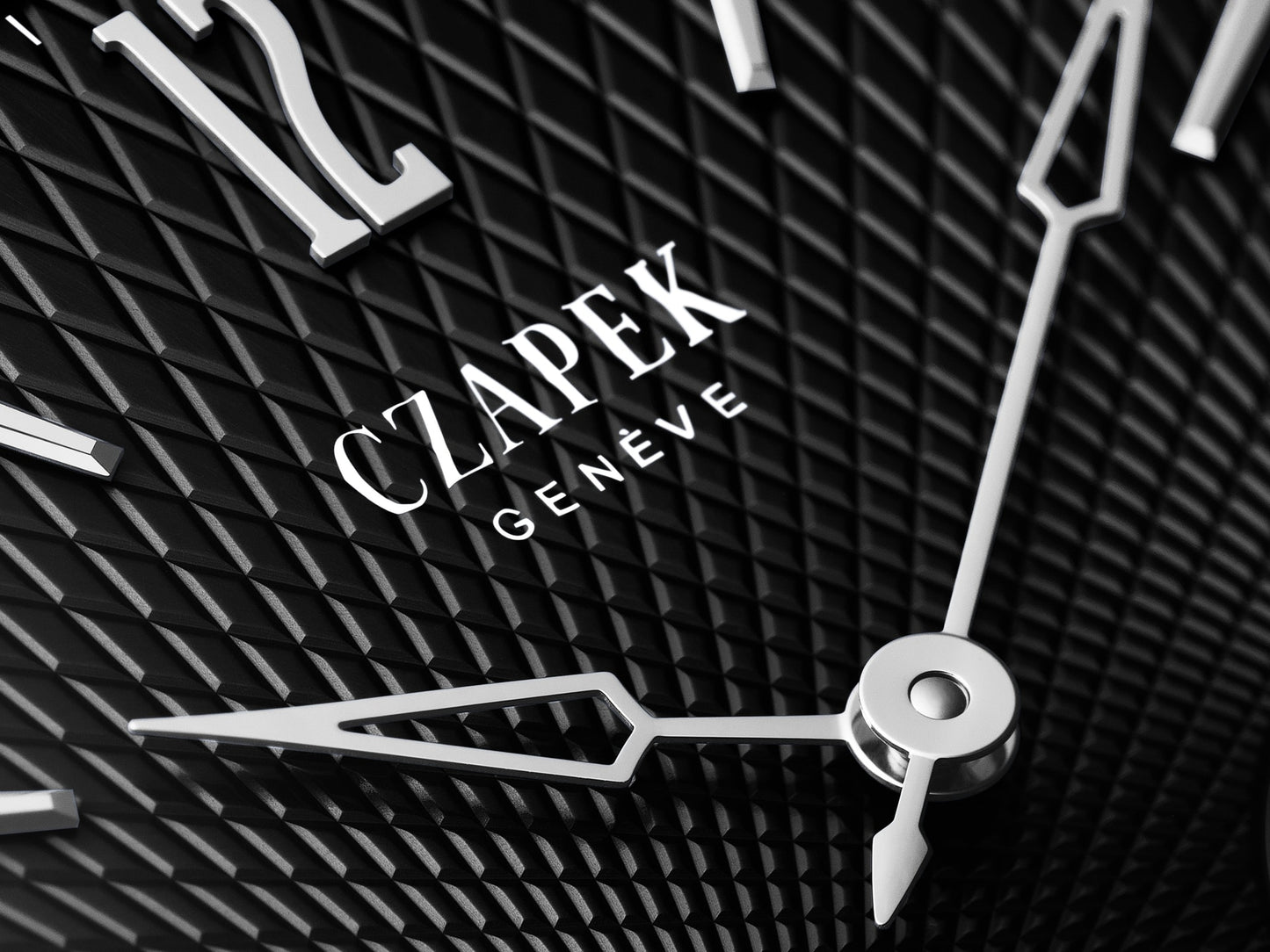 Czapek Quai des Bergues 40.5mm No. 17 Double Soleil Tuxedo Black (In-stock - Ships Now)