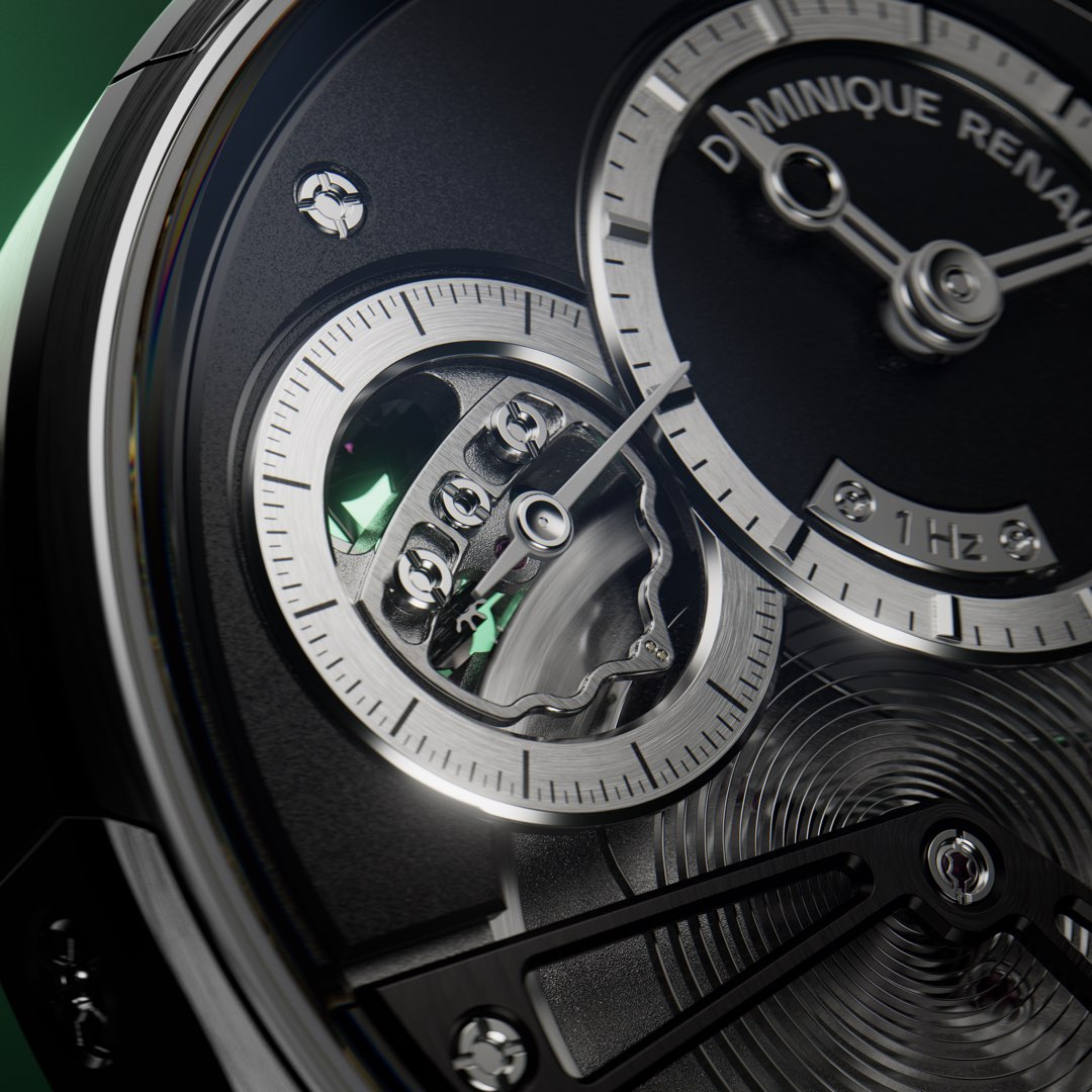 Dominique Renaud Pulse60 Grade 5 Titanium & Pink Gold – Guilloché (Limited Availability)