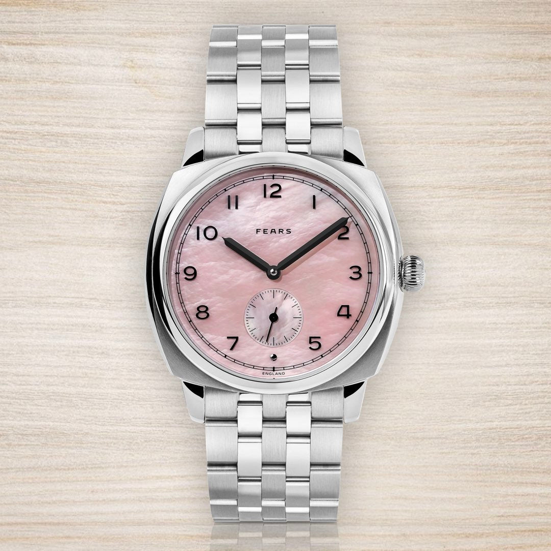 Fears Brunswick 38 Orchid - Mother of Pearl Dial (Sold Out - Notify Me)