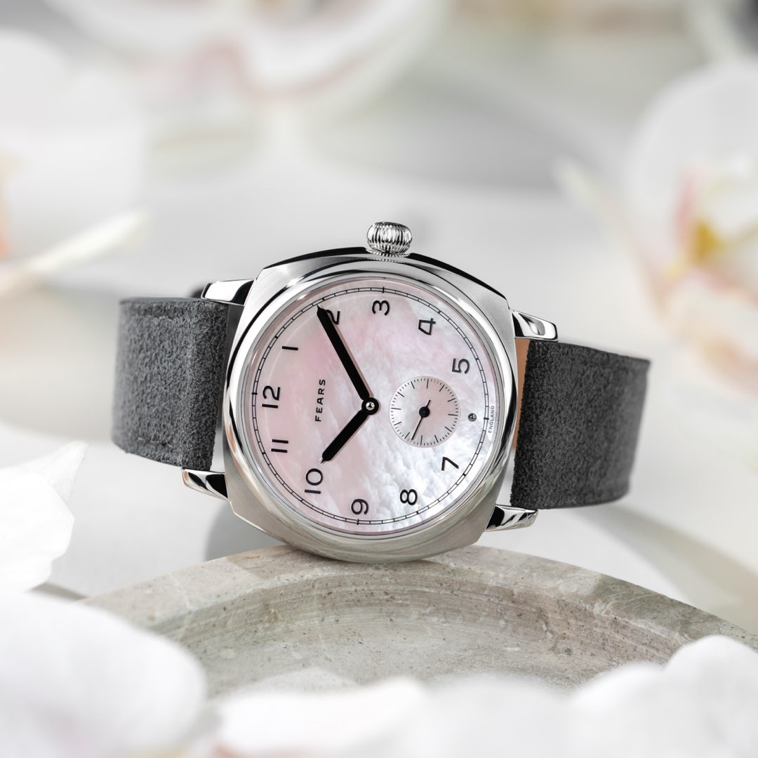 Fears Brunswick 38 Orchid - Mother of Pearl Dial (Sold Out - Notify Me)