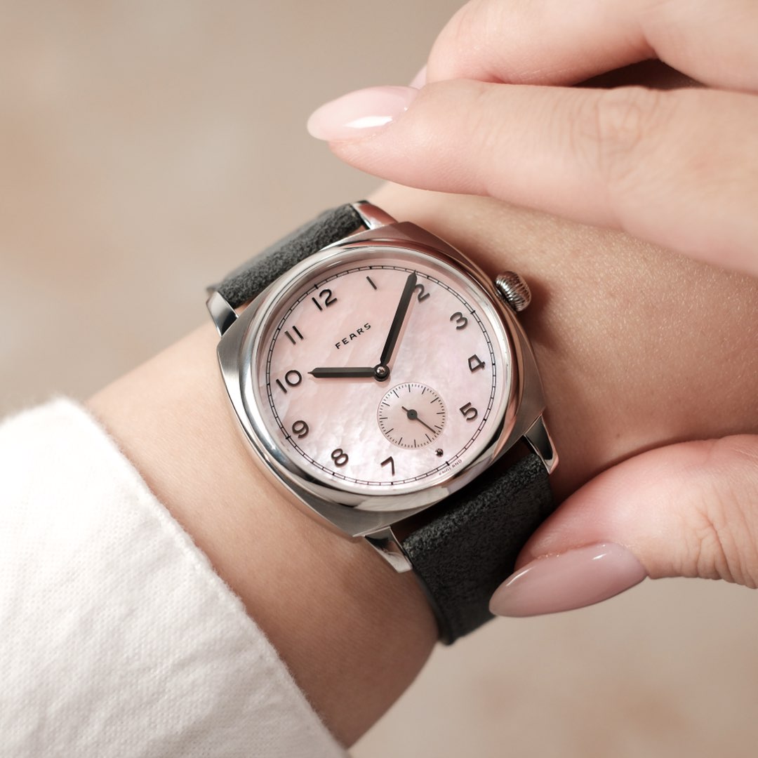 Fears Brunswick 38 Orchid - Mother of Pearl Dial (Sold Out - Notify Me)