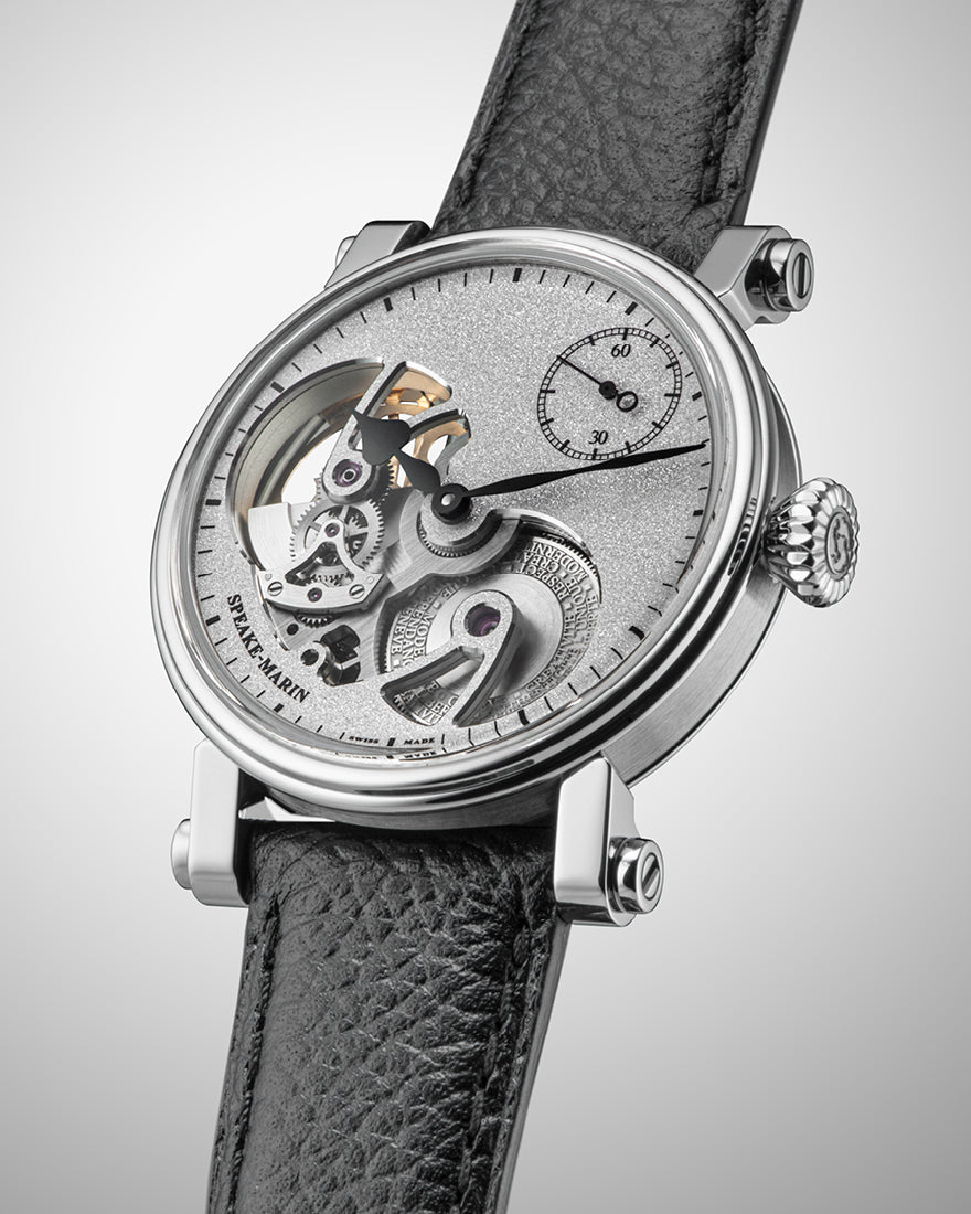 Speake-Marin Openworked Sandblasted Titanium 38mm (Special Order)