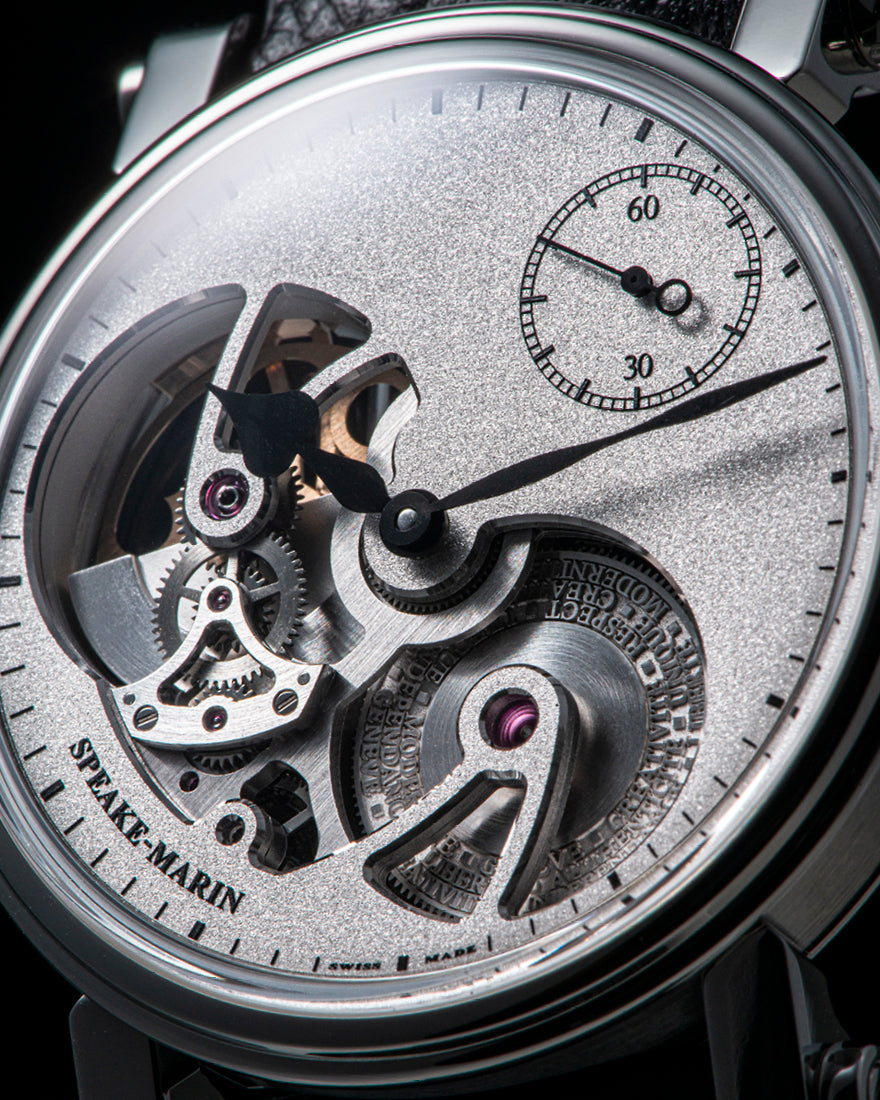 Speake-Marin Openworked Sandblasted Titanium 38mm (Special Order)