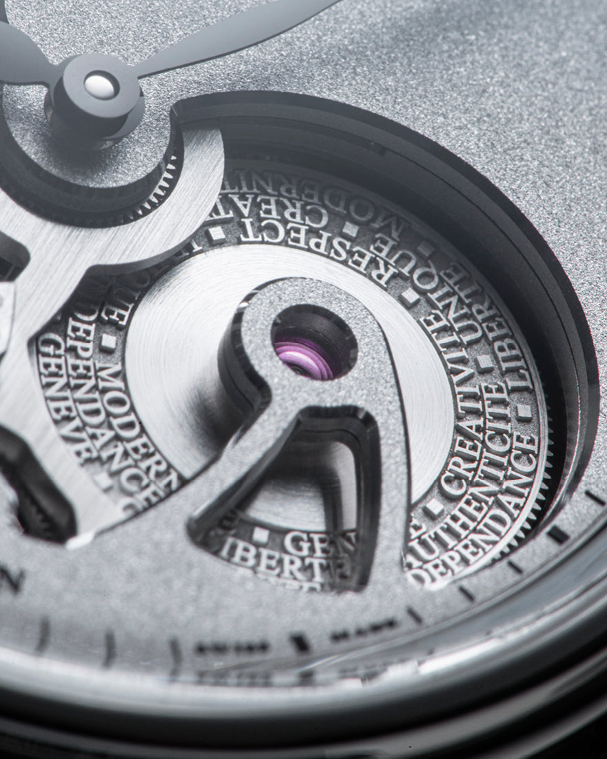 Speake-Marin Openworked Sandblasted Titanium 38mm (Special Order)