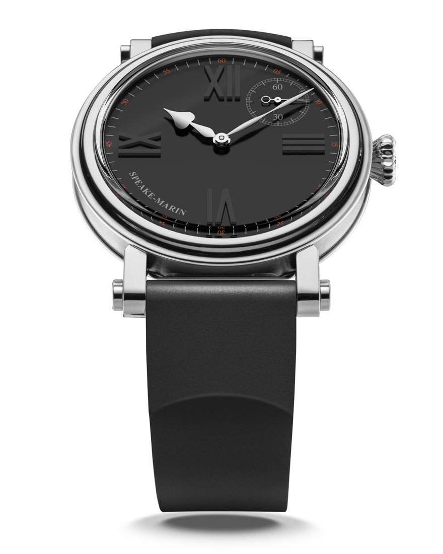 Speake Marin Academic Black Tie 42mm In stock Ships Now