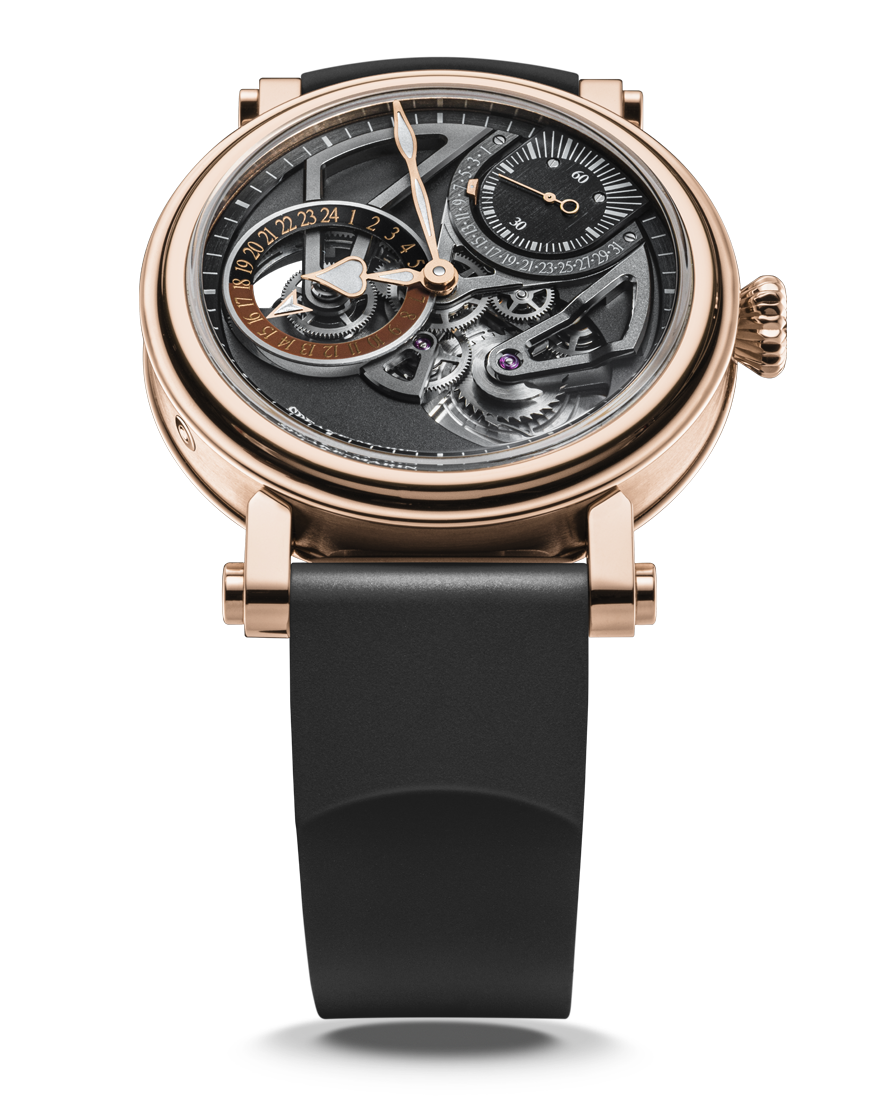 Speake-Marin Openworked Dual Time Red Gold 42mm (Pre-Order)