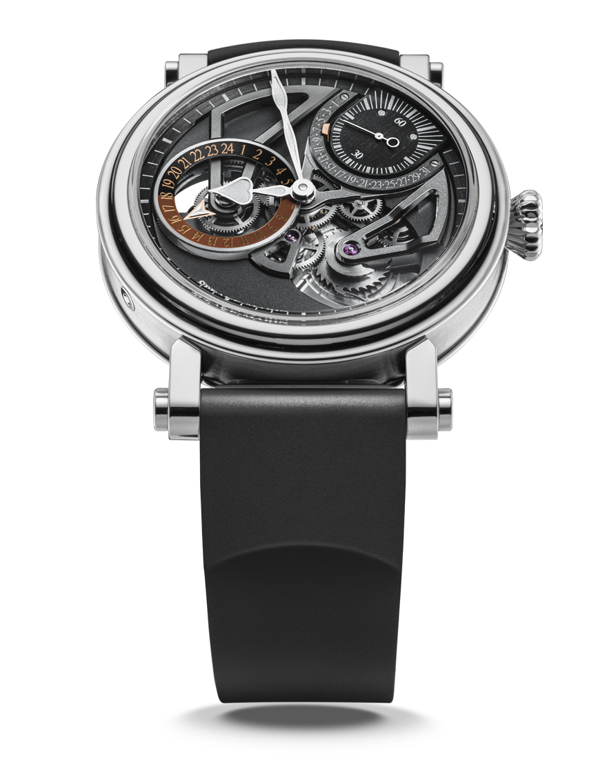 Speake-Marin Openworked Dual Time Titanium 42mm (Pre-Order)