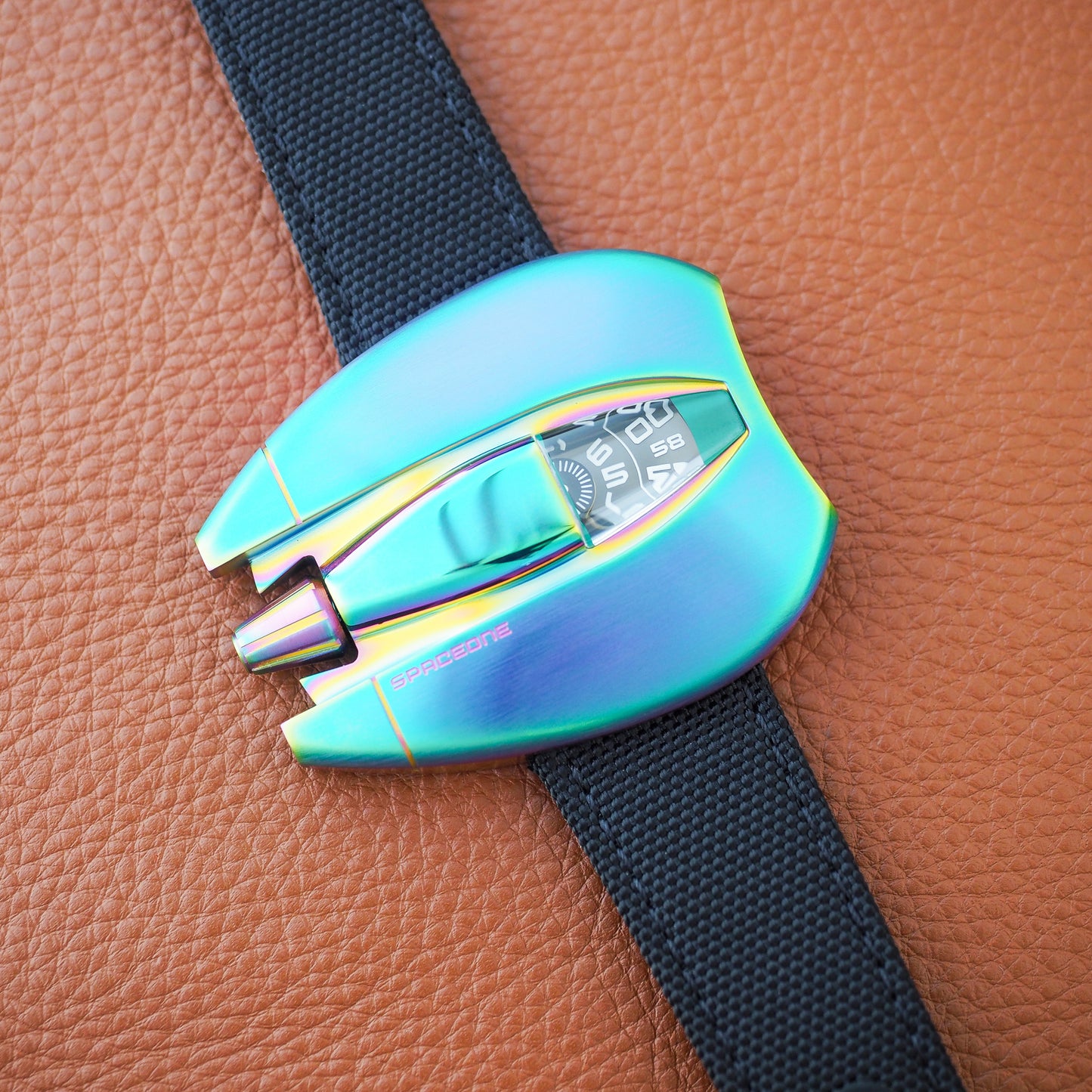 SPACEONE Irized Steel Jumping Hour (Pre-owned)
