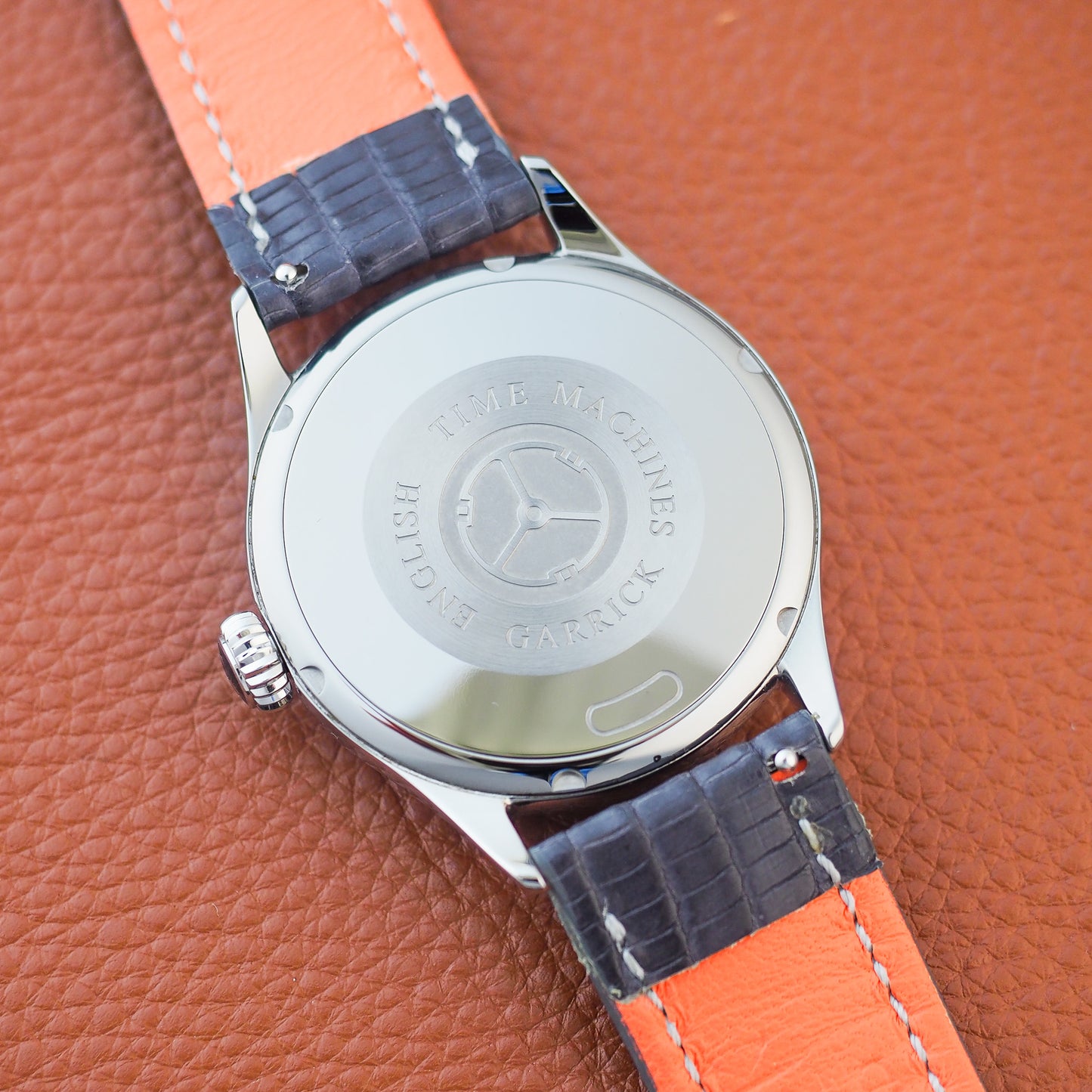Garrick S7 – Red Engine Turned Dial (Pre-owned)
