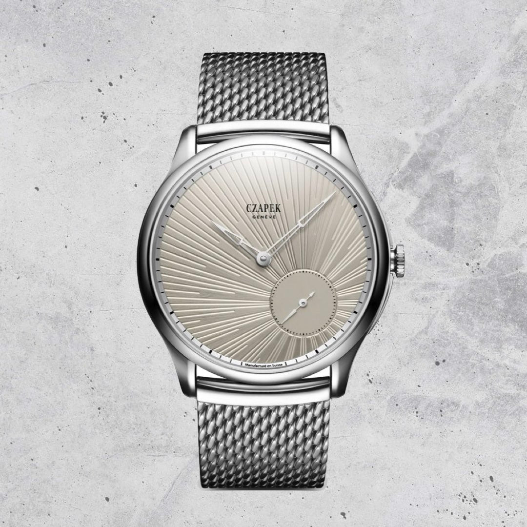 Czapek Promenade Guilloché ‘Soleil’ Ivoire 38mm (Pre-order)