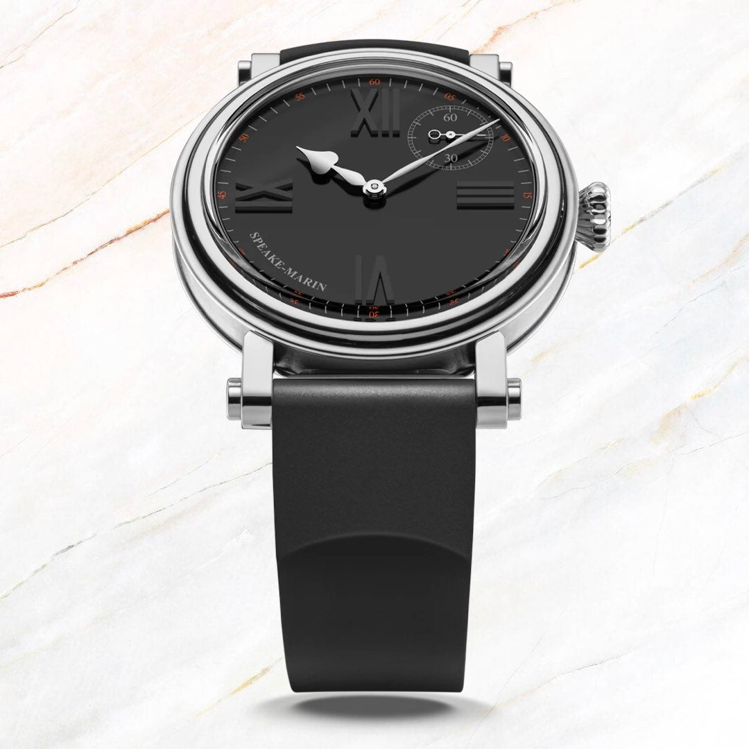 Speake-Marin Academic Black Tie 38mm (Special Order)