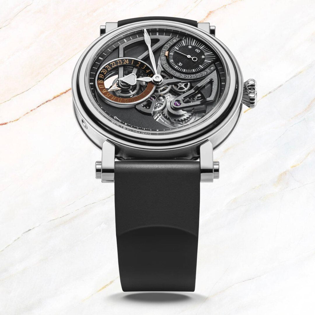 Speake-Marin Openworked Dual Time Titanium 42mm (Special Order)