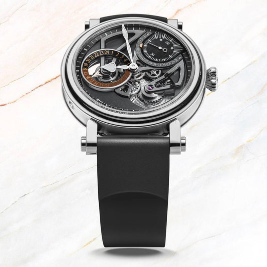 Speake-Marin Openworked Dual Time Titanium 42mm (Special Order)