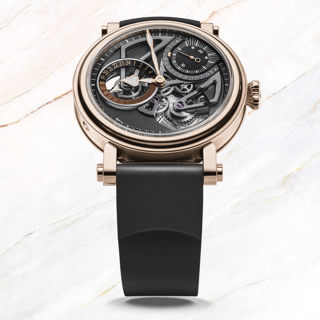 Speake-Marin Openworked Dual Time Red Gold 42mm (Special Order)