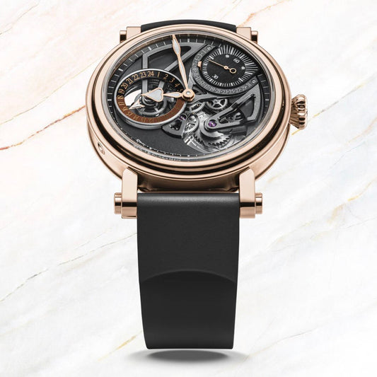 Speake-Marin Openworked Dual Time Red Gold 42mm (Special Order)