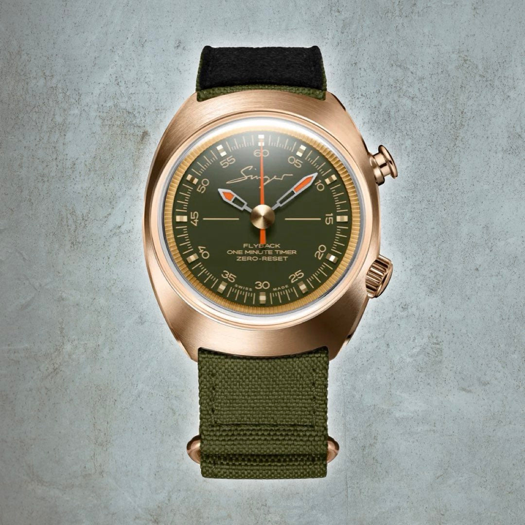 Singer Reimagined 1969 Timer Bronze SR303