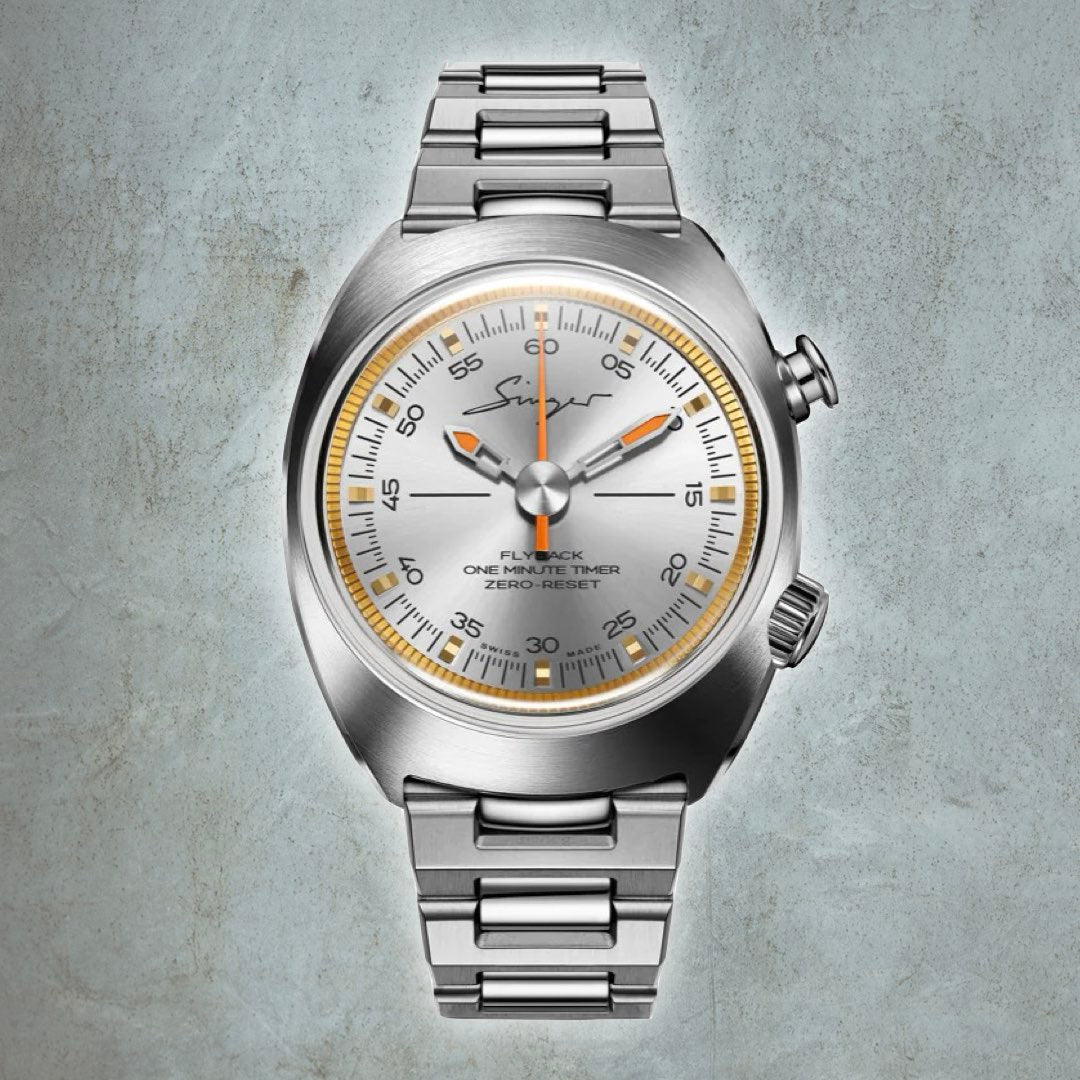 Singer Reimagined 1969 Timer Sunray Grey SR301-S