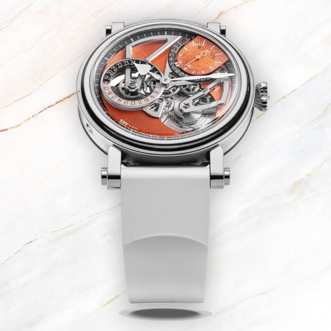 Speake-Marin Dual Time Terracotta 42mm (Special Order)