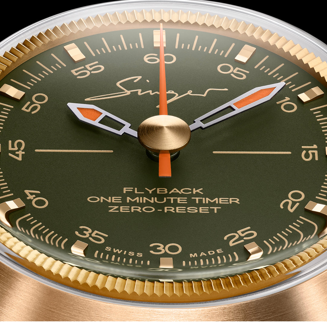 Singer Reimagined 1969 Timer Bronze SR303