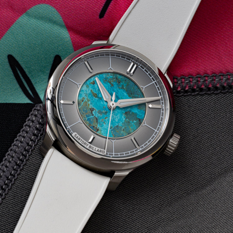 Sartory-Billard SB04-E Chrysocolla Platinum (Special Order)