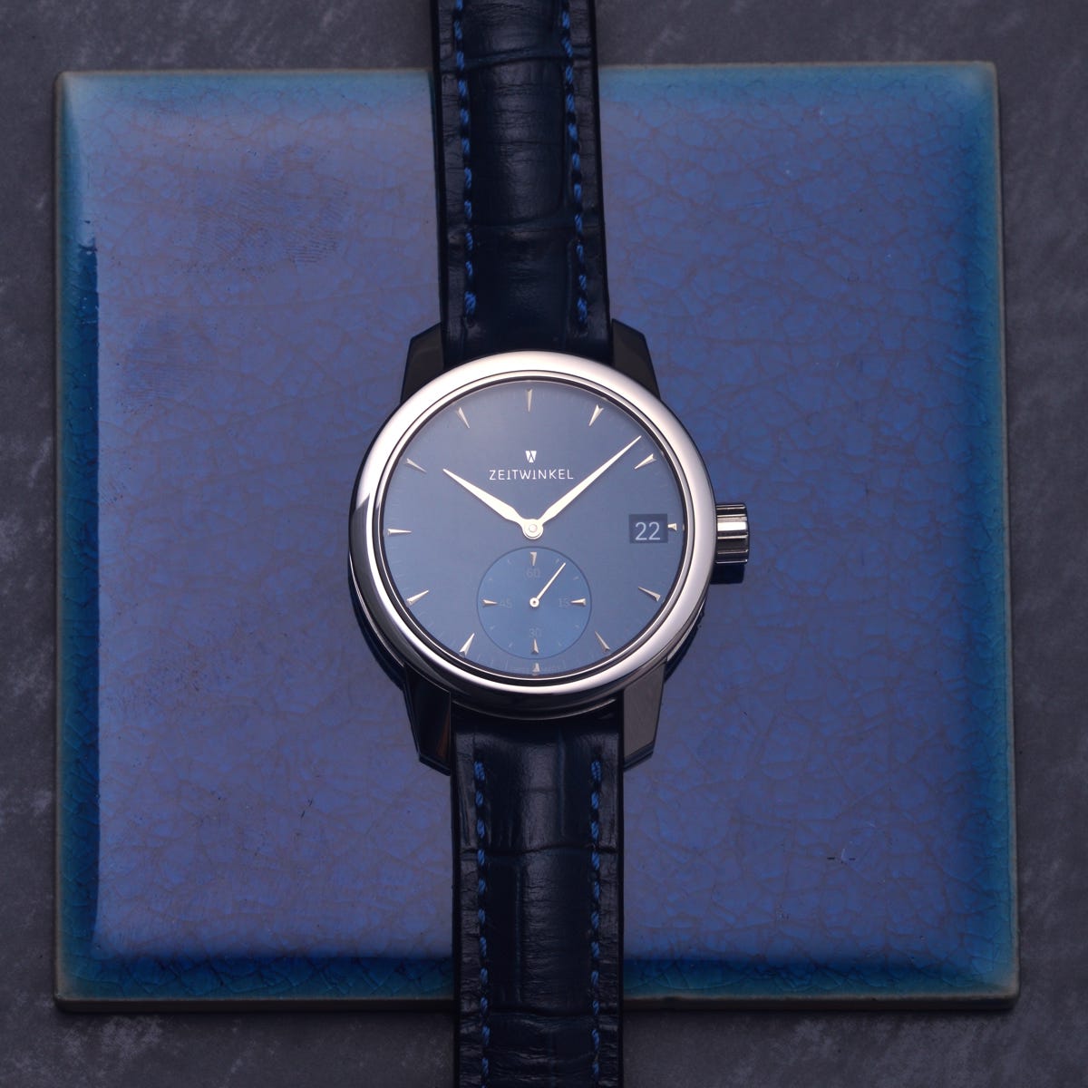 Zeitwinkel 188º Blue 39mm (Pre-Order - Built to Order)