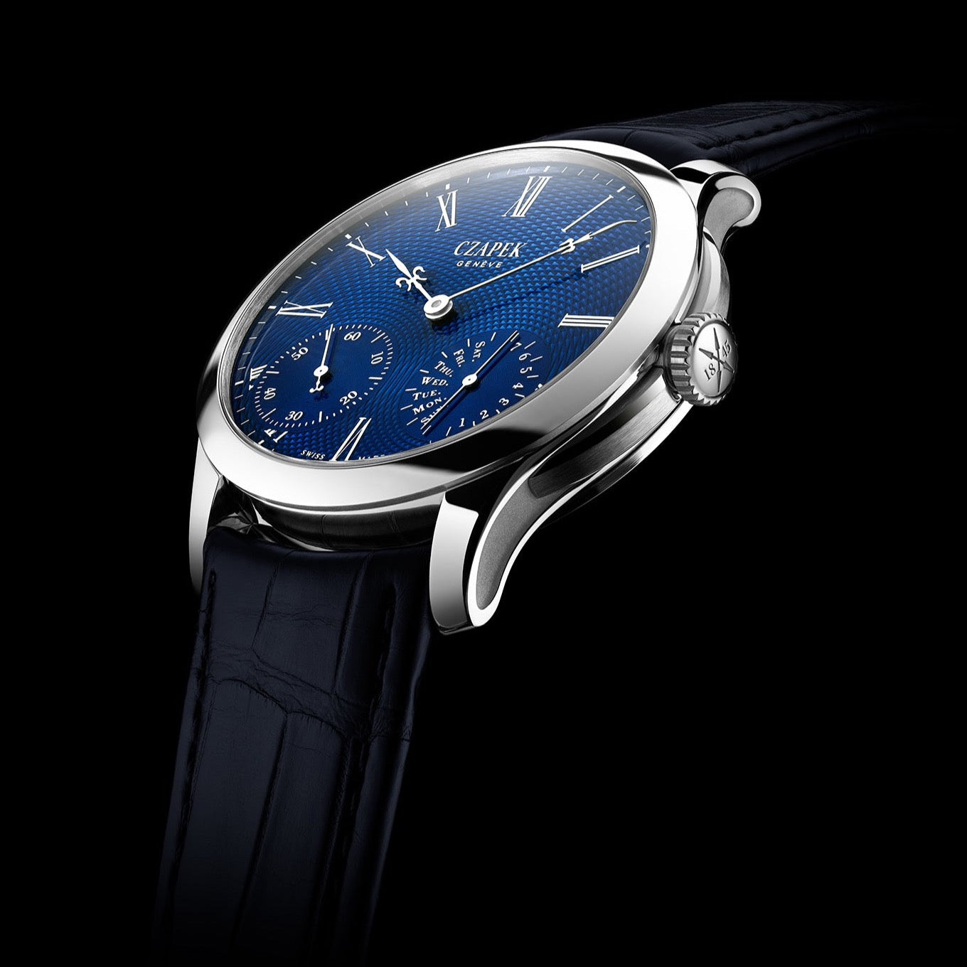 Czapek Quai des Bergues Sapphire Blue L (Pre-Order)