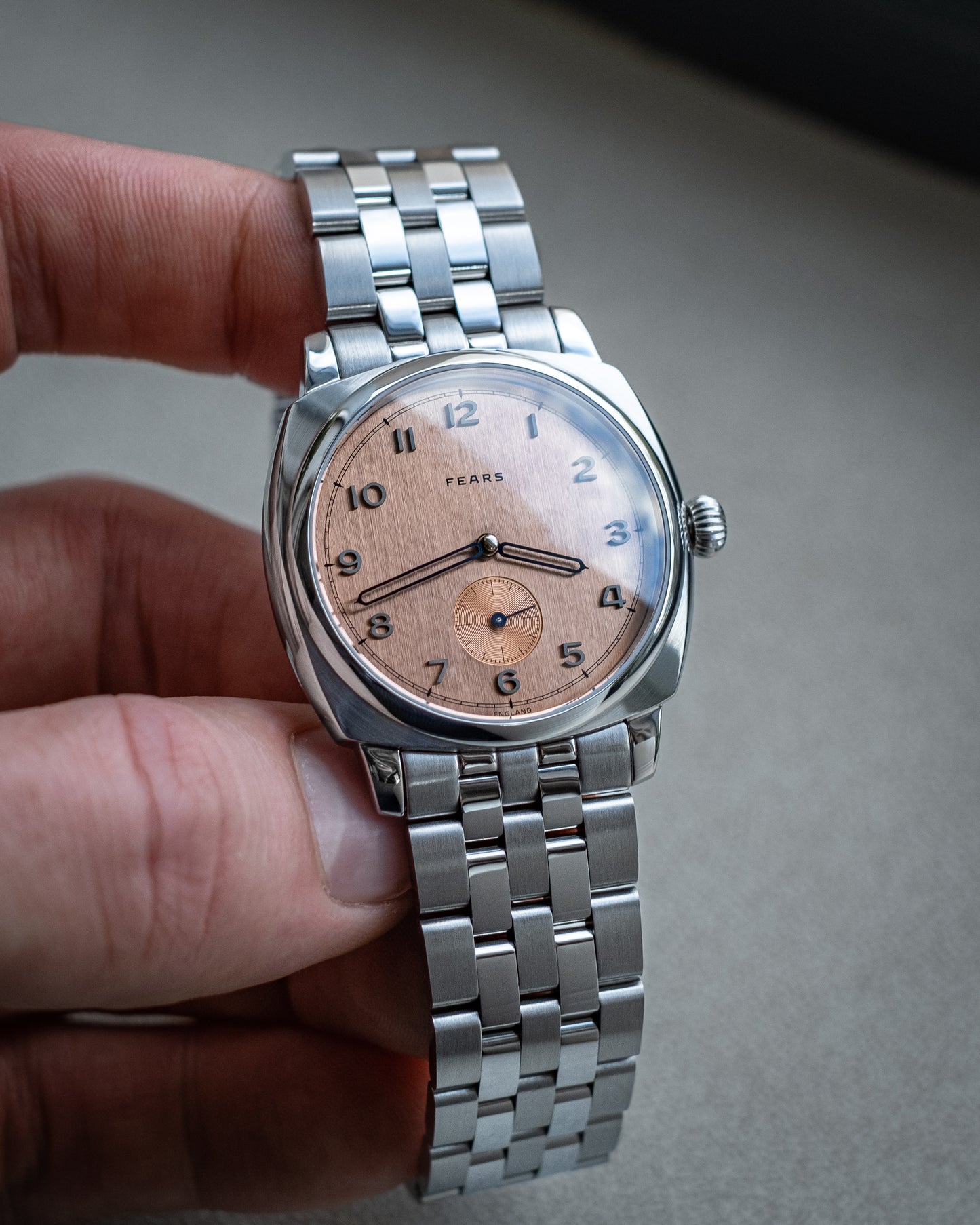 Fears Brunswick 38 Stainless Steel 5-Link Bracelet