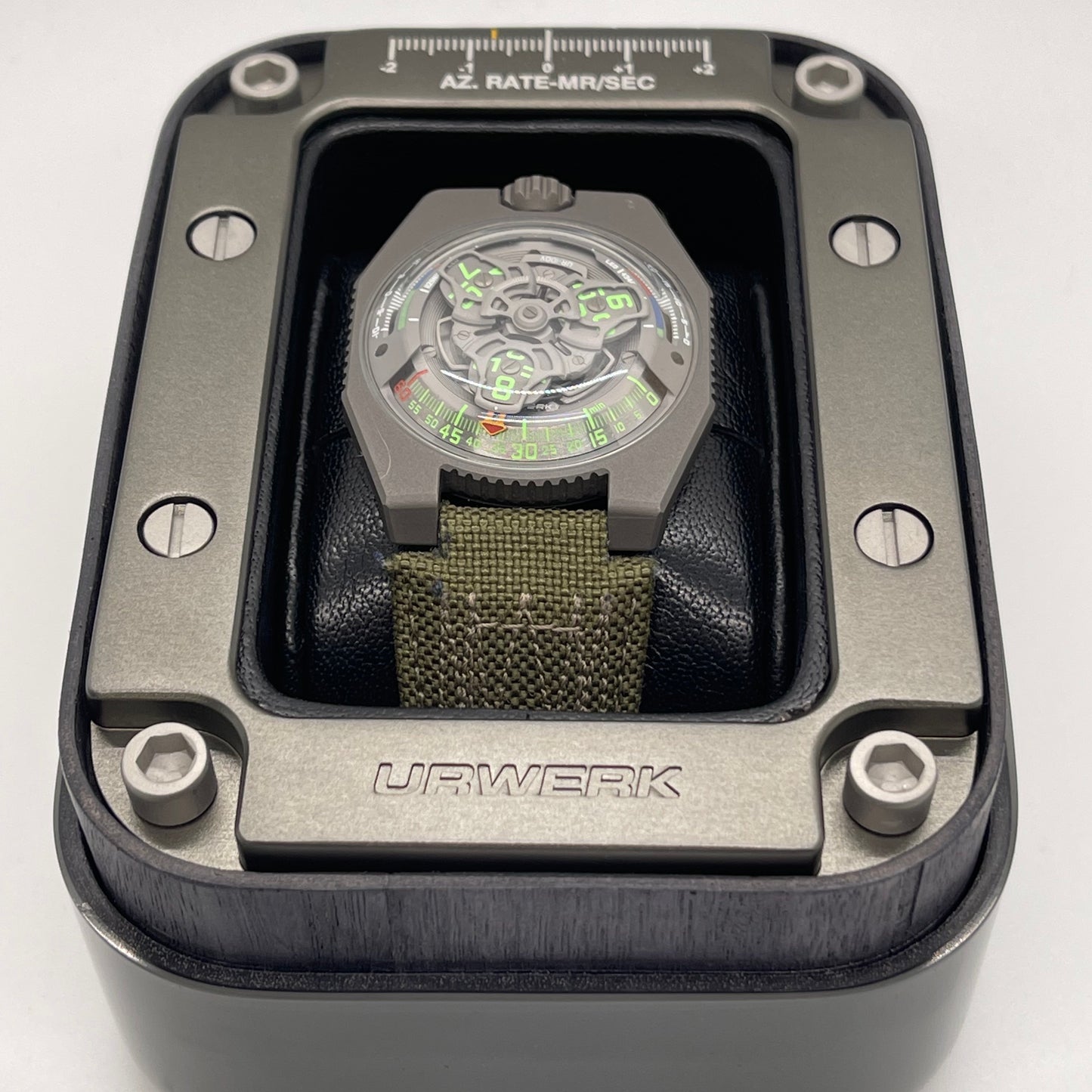 URWERK UR-100V P.02 - SpaceTime with GunMetal Finish (Pre-Owned)