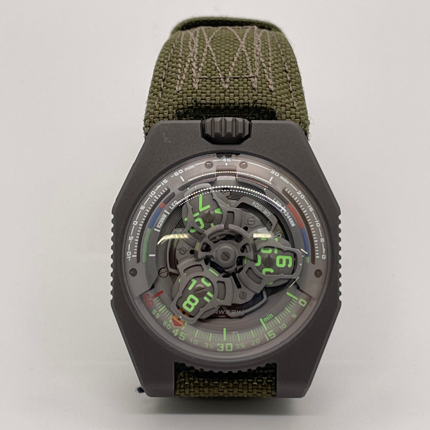 URWERK UR-100V P.02 - SpaceTime with GunMetal Finish (Pre-Owned)