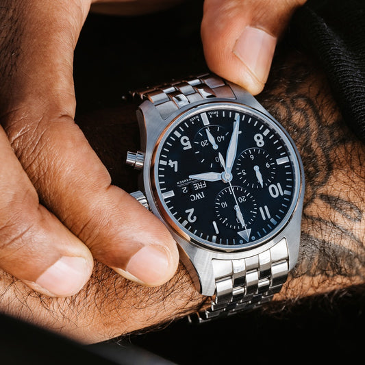 IWC Pilot’s Chronograph C.03 with EasX-CHANGE® Bracelet and Strap (Pre-owned) - 27/125