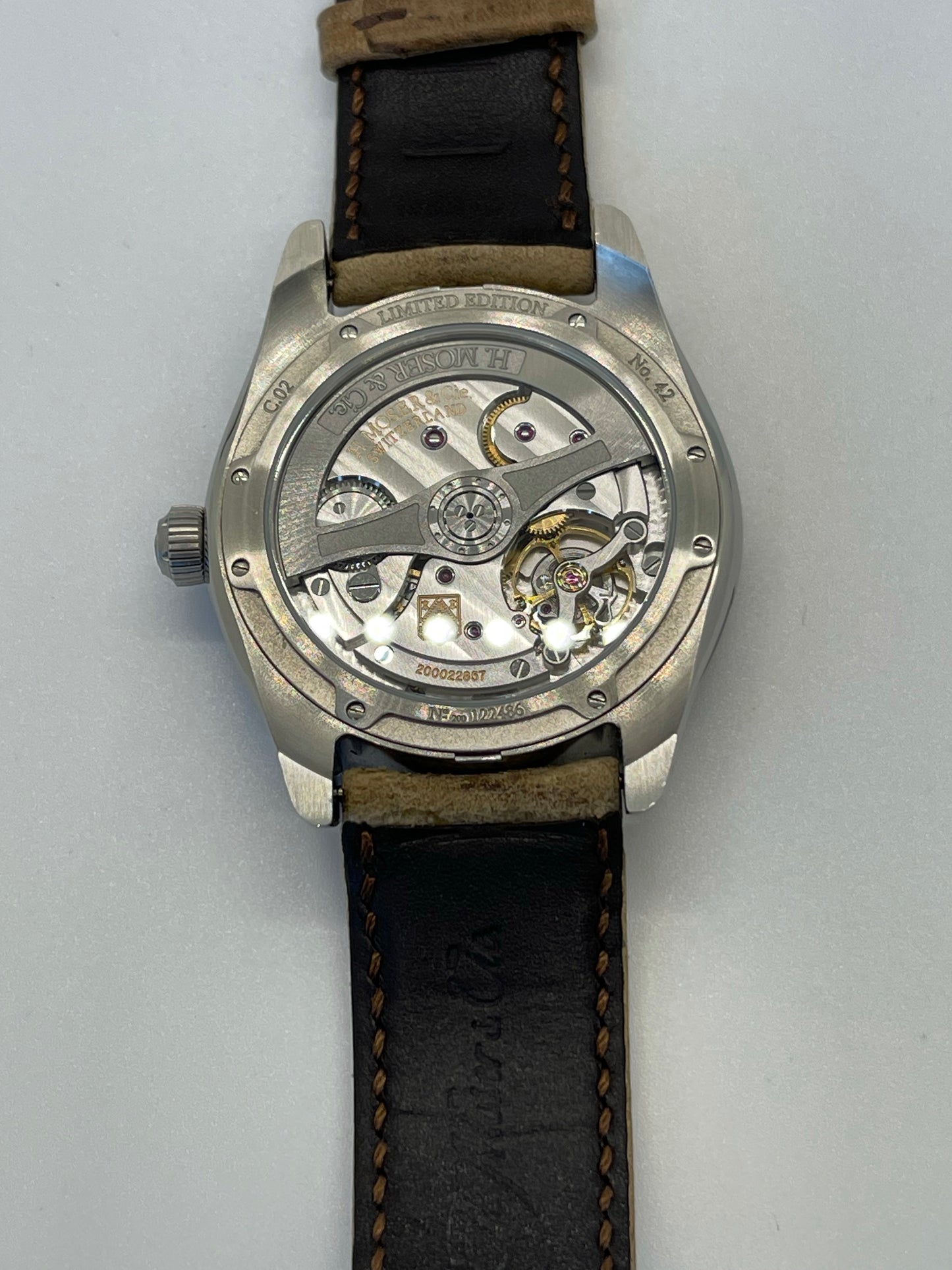 H. Moser & Cie. Pioneer C.02 (Pre-owned) - 42/50