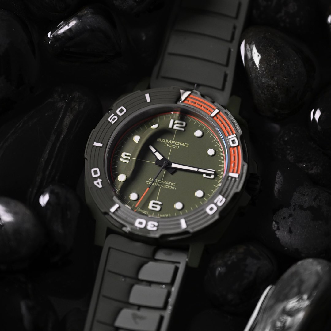 Bamford London D-300 Matte Green Ceramic (In-stock - Ships Now)