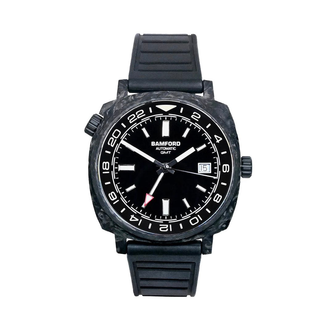 Bamford London GMT Forged Carbon Black with White Accents (In-stock - Ships Now)