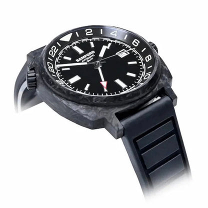 Bamford London GMT Forged Carbon Black with White Accents (In-stock - Ships Now)