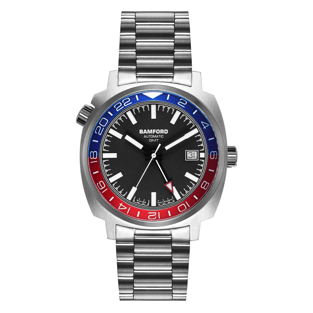 Bamford London GMT Steel Heritage (In-stock - Ships Now)