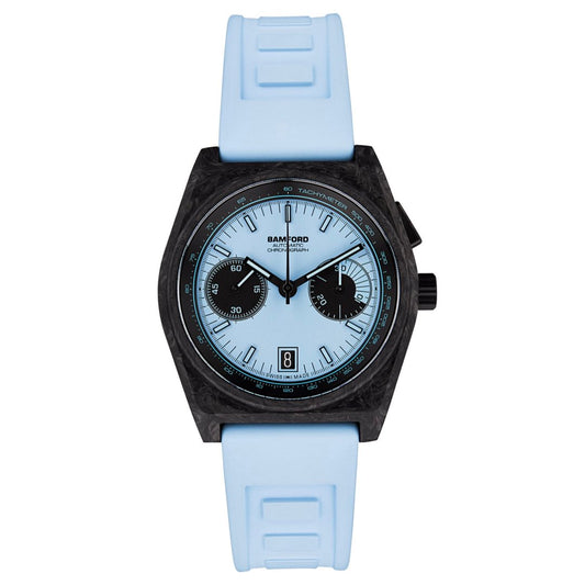 Bamford London B347 Carbon Aqua Blue (In-stock - Ships Now)