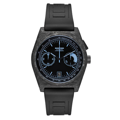 Bamford London B347 Carbon Bamford Aqua Blue (In-stock - Ships Now)