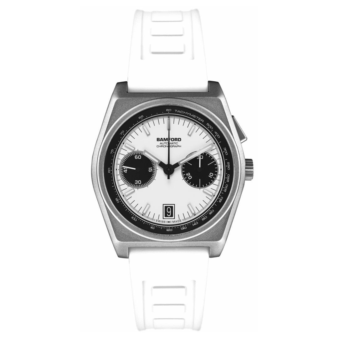 Bamford London B347 Titanium Bianco Nero (In-stock - Ships Now)