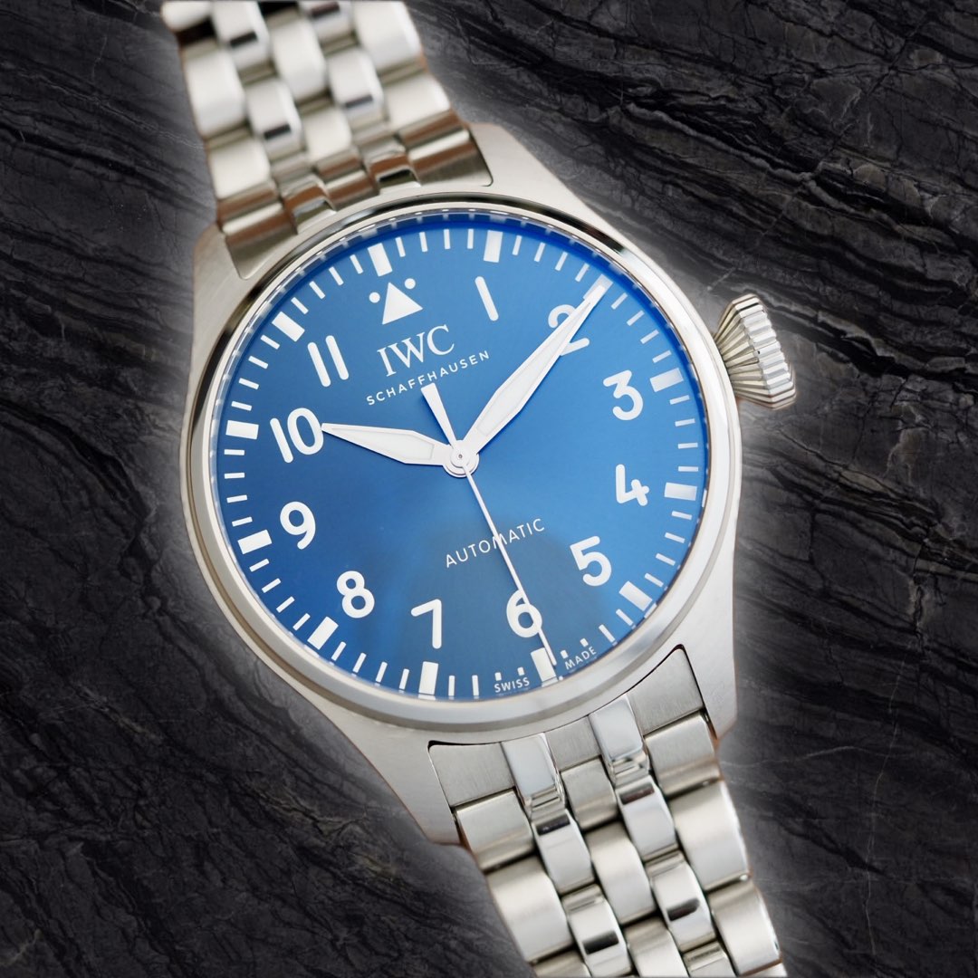 IWC Big Pilot's Watch 43 Blue IW329304 (Pre-owned)