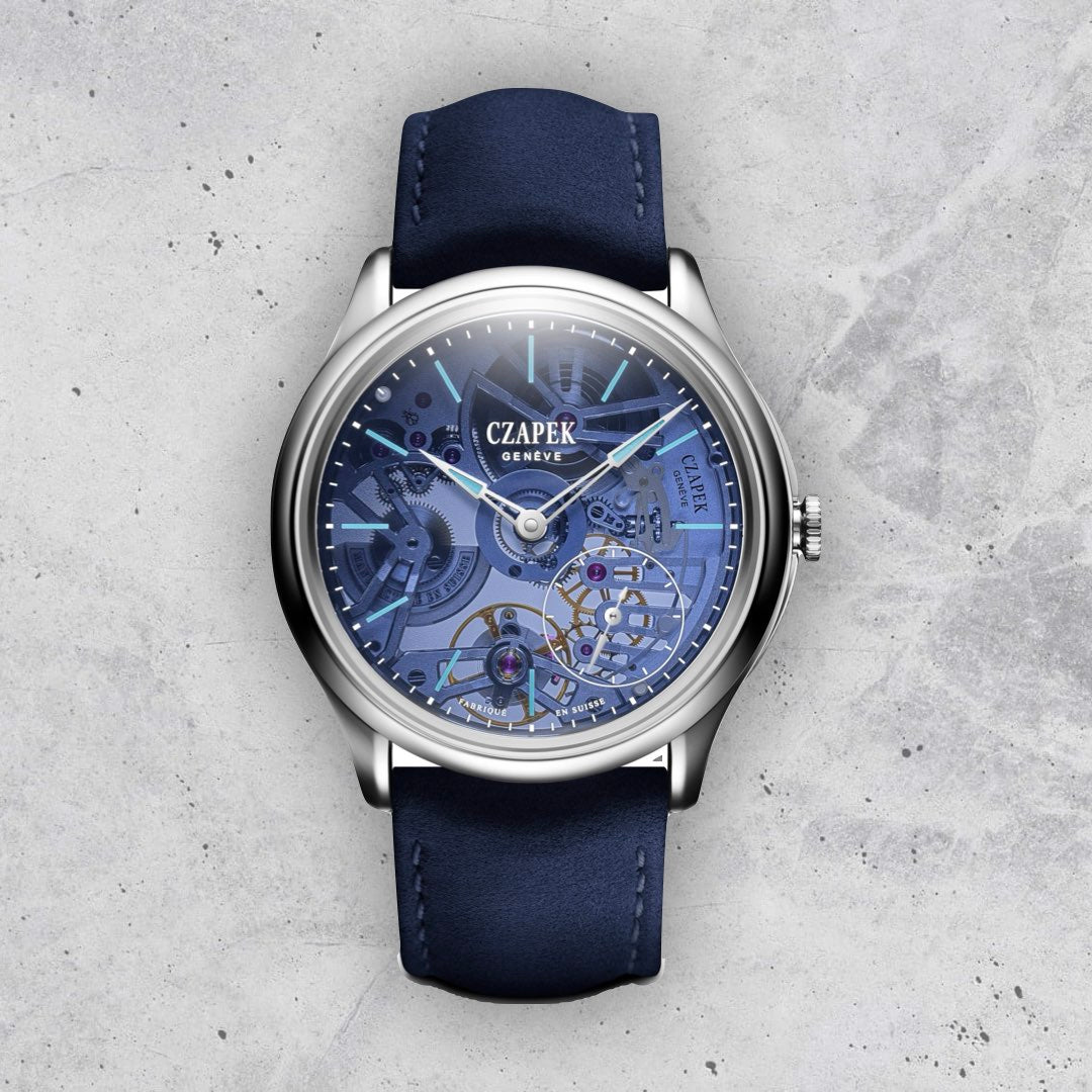 Czapek Promenade Transparencies Aqua Blue (Limited Availability)