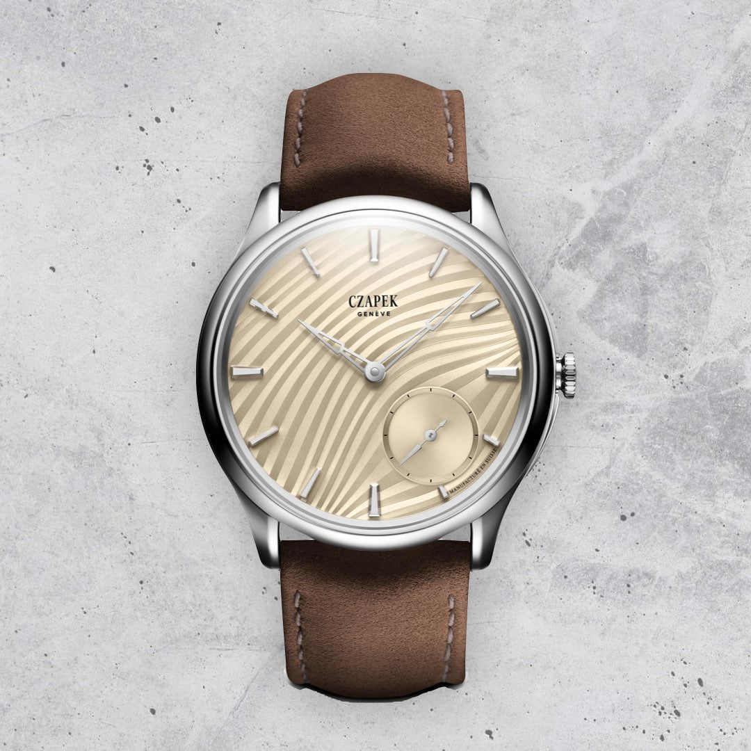 Czapek Promenade Plissé Ivory 38mm (Pre-order)