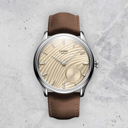 Czapek Promenade Plissé Ivory 38mm (Pre-order)