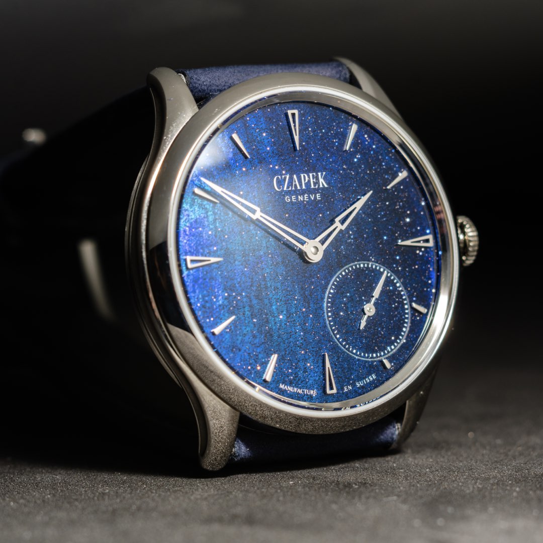 チャウヌ Czapek Promenade Midnight Pearl 38mm (Limited Availability