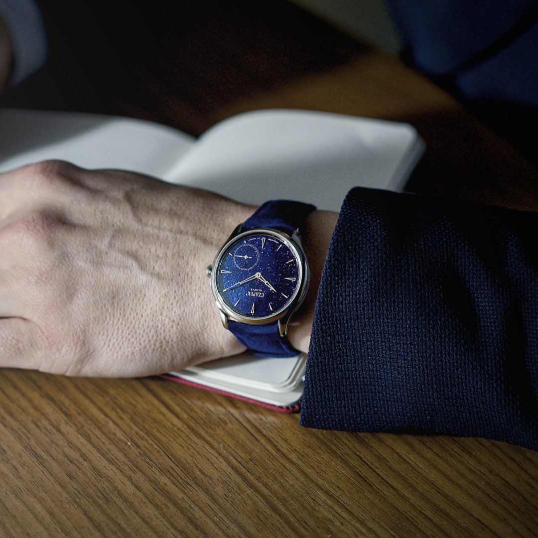 Czapek Promenade Midnight Pearl 38mm (Limited Availability)