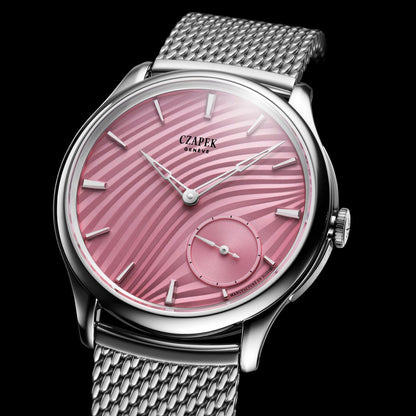 Czapek Promenade Plissé Rose 38mm (Pre-order)