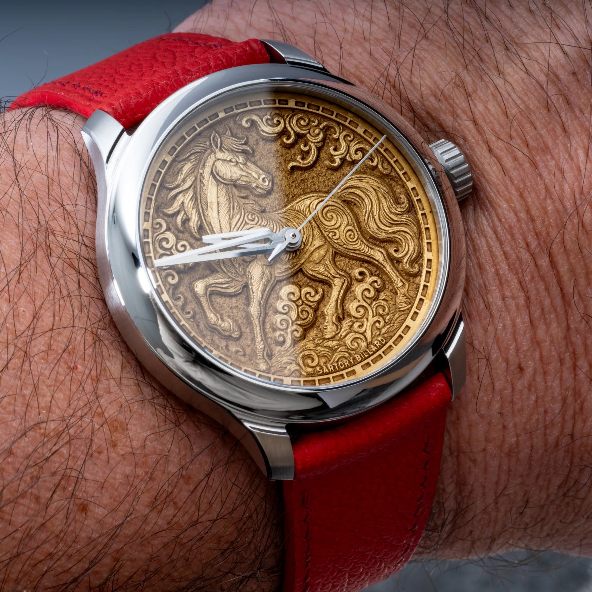 fortune　ジュエリークォーツ　置時計　馬 Sartory-Billard SB04-E Year of the Fire Horse (In-stock - Ships